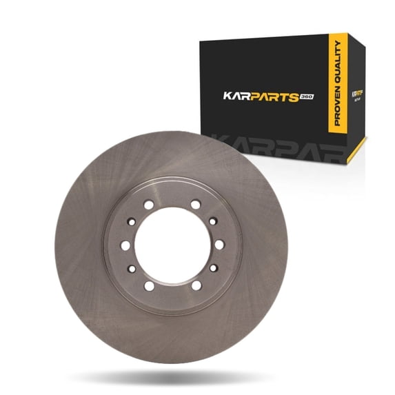 KarParts360 For Mitsubishi Montero 1994-2000 Brake Rotor Front | Cast Iron | Vented | Rotors Only Design | 108 Millimeters/4.25 Inches Bolt Circle | 6 Lug Holes