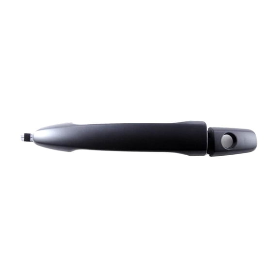 KarParts360 For Mitsubishi Outlander 2007-2020 Exterior Door Handle Driver Side | Front | Plastic Material | Smooth Finish | Black | With Key Lock Hole | Replacement For 5716A013XA, 5716A015XA