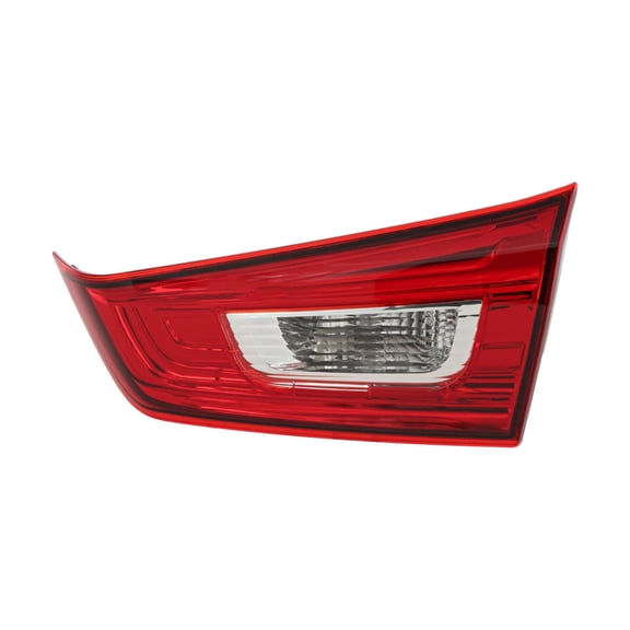 KarParts360 For Mitsubishi Outlander Sport/RVR 2013-2019 Tail Light Passenger Side, Inner Red, Clear Lens | PC+ABS Plastic Housing | PMMA Plastic Lens | w/ Bulbs | Replacement For MI2803102 | 8336A08