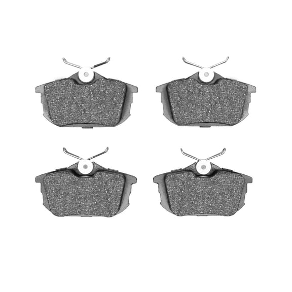 KarParts360 For Mitsubishi Space Star 2003 2004 Disc Brake Pads | Low Metallic Friction | 47.2mm/1.86in Inner Height | 87.1mm/3.43in Inner Width | 47.2mm/1.86in Outer Height 87.1mm/3.43in Outer Width