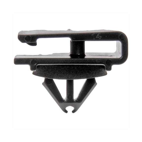 KarParts360 Molding Clips | Plastic Material | Black Color | .84 by .86 Fastener Head Diameter | 0.35 Inches Fastener Hole Size | Replacement For 6509288AA