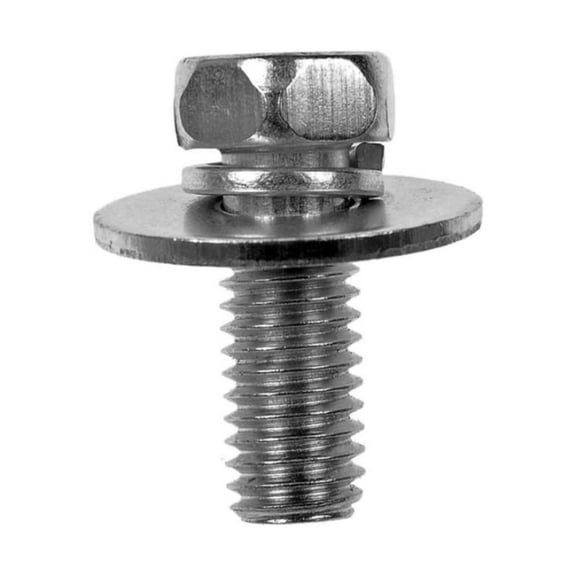 KarParts360 Multi-Purpose Bolt | Steel Material | Bright Zinc Finish | Zinc | Hex Head Drive | Coarse Thread | 20 pieces| Replacement For 90080-11547