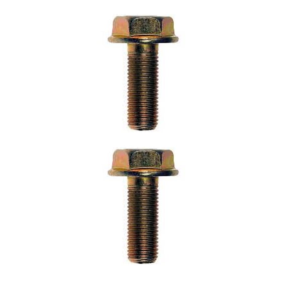 KarParts360 Multi-Purpose Bolts | Steel Material | Yellow Zinc Finish | Yellow Zinc | Hex Head Drive Type | Tap End Type | Coarse Thread | 8 Bolt Grade