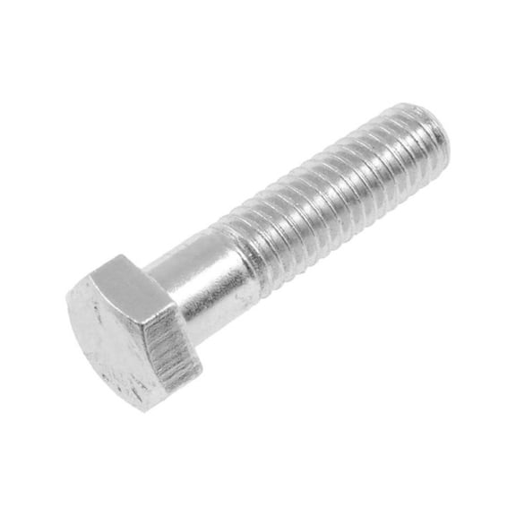 KarParts360 Multi-Purpose Bolts | Steel Material | Zinc Finish | Silver | Hex Head Drive | Coarse Thread | Grade 5 Callout Size | 2 Pieces