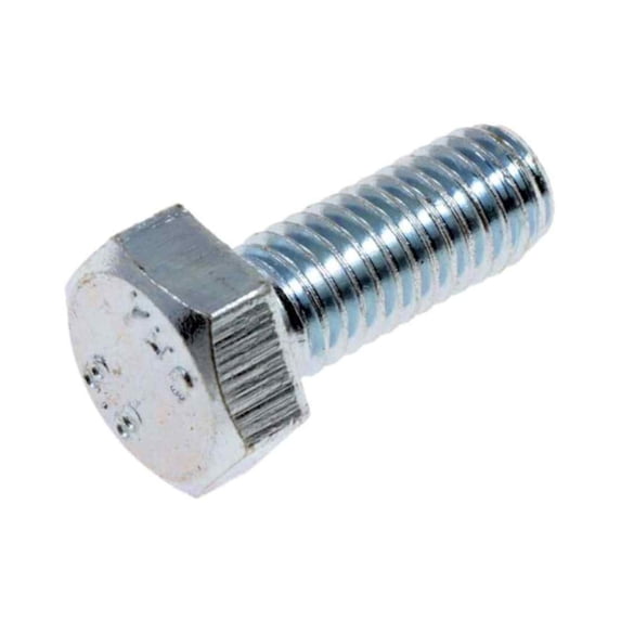 KarParts360 Multi-Purpose Bolts | Steel | Zinc Finish | Silver Color | Head Drive Hex Type | Coarse Thread Type | M8-1.25 By 20 Millimeters Callout Size