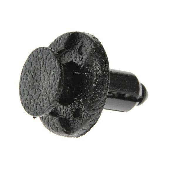 KarParts360 Multi-Purpose Retainer | Nylon Material | Black | 20 Millimeters Head Diameter | 0.313 Inches Fastener Hole Size | 10 pieces | Replacement For 11296-AG000