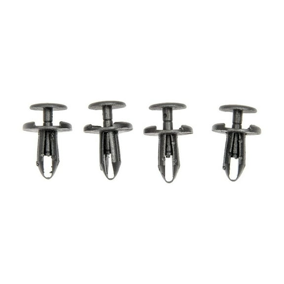 KarParts360 Multi-Purpose Retainer | Nylon Material | Black | Push Retainer Fastener | 0.65 Inches Fastener Length | 4 pieces | Replacement For 15149708, 6506008AA