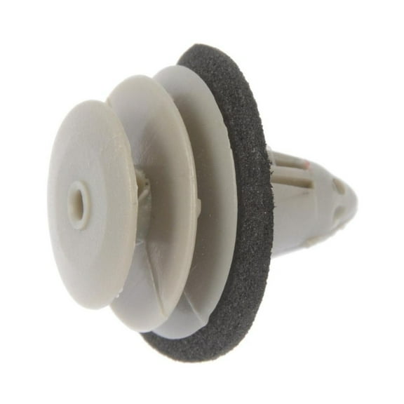 KarParts360 Multi-Purpose Retainer | Nylon, Plastic Material | Gray | 0.25 Inches Fastener Hole Size | 15 pieces | Replacement For 155307111