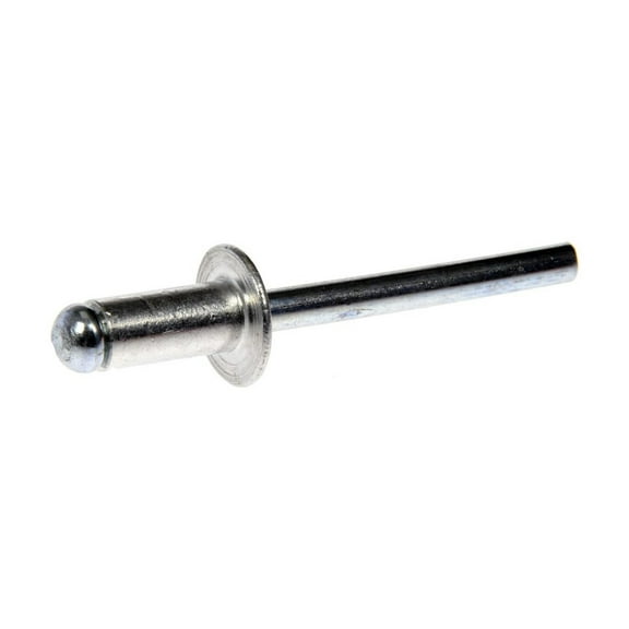 KarParts360 Multi-Purpose Retainer | Steel Mandrel Material | Zinc-Plated Finish | Silver | Button Head | 0.25 Inches Diameter | 0.25 Inches Drill Number/Hole Size | 15 pieces Replacement For 1161038
