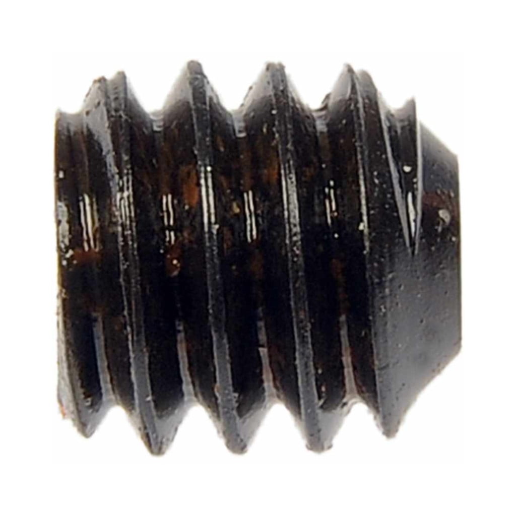 KarParts360 Multi-Purpose Screw | Steel | Black | Hex Drive | Set Screw Type | 1/4 Inches Overall Length