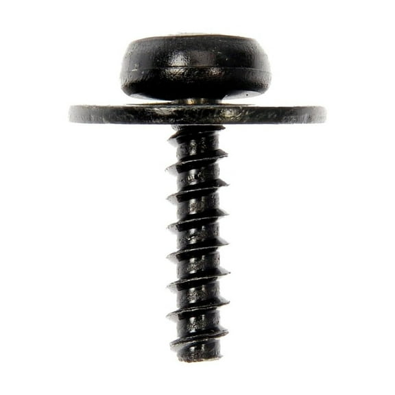 KarParts360 Multi-Purpose Screw | Steel Material | Black Finish | Black | Torx Head Drive | SEMS Tapping Screw | Mating | 20 pieces | Replacement For W702413-S307
