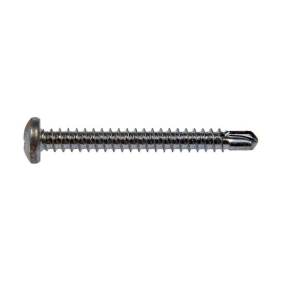 KarParts360 Multi-Purpose Screw | Steel Material | Chrome Finish | Pan Head Screw | Phillips Drive Style | Zinc Fastener Plating | 50 pieces