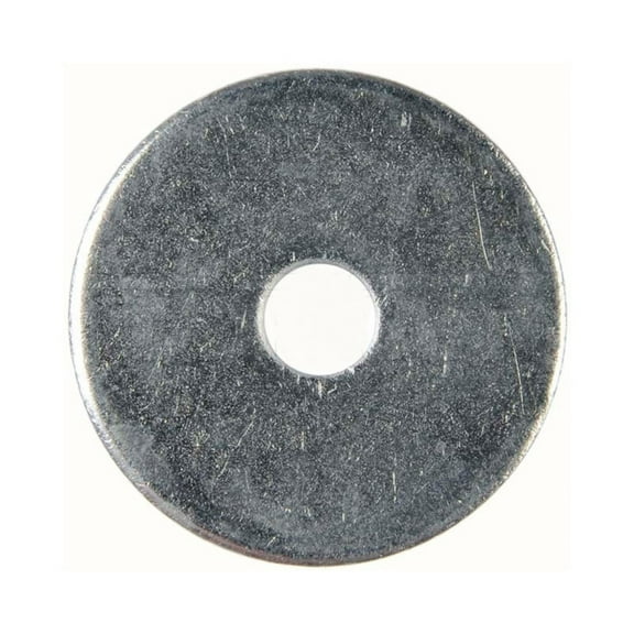KarParts360 Multi-Purpose Washer | Steel | Natural, Zinc-Plated | Fender Type | 3/16 Inches Callout Size | 3/16 Inches Inside Diameter
