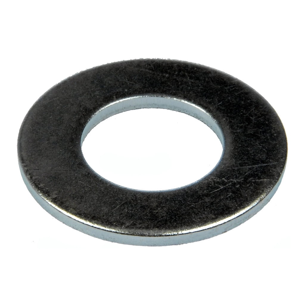 KarParts360 Multi-Purpose Washers | Natural Color | Flat Type | Steel | Zinc-Plated Finish