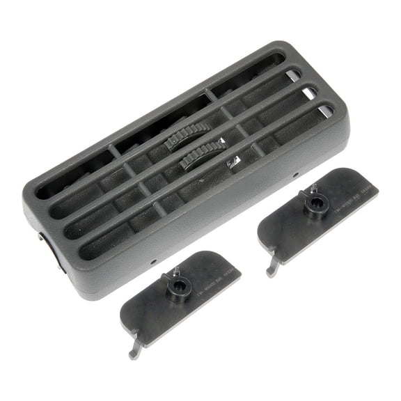 KarParts360 For Navistar 4100/4100 SBA 2006 2007 HVAC Vent | Plastic | Gray Color | 1.33 Inches Overall Depth | 4 Slat | Adjustable | Closeable | Replacement For 3547254C1
