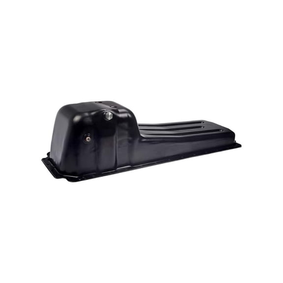 KarParts360 For Navistar 9900ix SFA 2001 2002 Engine Oil Pan | Steel Material | Black | Front Sump Location | 55 qt Capacity | 1-18 Drain Thread Size | Replacement For 3046947, 3046951