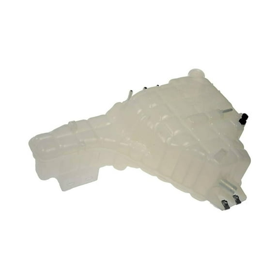 KarParts360 For Navistar ProStar 2011 12 13 14 2015 Pressurized Coolant Reservoir | Metal And Plastic Material | Natural Finish | With Cap | With Level Sensor | Replacement For 2604896C1, 2604896C2