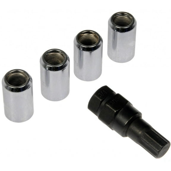 KarParts360 For Nissan 240SX 1990-1998 Wheel Lock Set | Steel | 5 Bolt Grade | Regular Grade | Tuner Head Style | Internal Lock Design Pattern | Metric