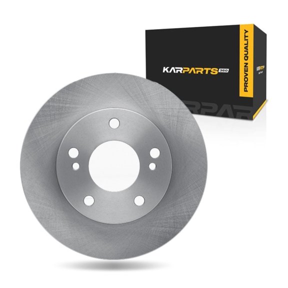 KarParts360 For Nissan 240SX 1996 1997 1998 Disc Brake Rotor Front | Cast Iron | Vented | 20 Millimeters/0.79 Inches Discard Thickness | 22 Millimeters/0.87 Inches Nominal Thickness | 5 Stud/Lug Hole