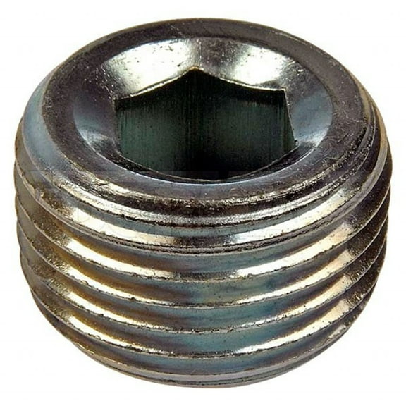 KarParts360 For Nissan 240SX/Axxess 1990 Engine Cylinder Head Plug | Steel | 0.83 Inches Open End Diameter | 0.41 Inches Closed End Diameter | 3/8, 1/2, 5/8, 3/4, 1 Inches Hex Size