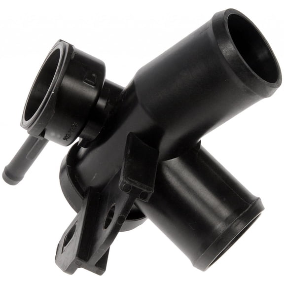 KarParts360 For Nissan Altima 2007-2013 Engine Coolant Filler Neck | Plastic | Black | Clamps Attachment | 5 Inches Height | 50 PS Maximum Pressure Rating | Replacement For 215019HA0A, 215019HA0B