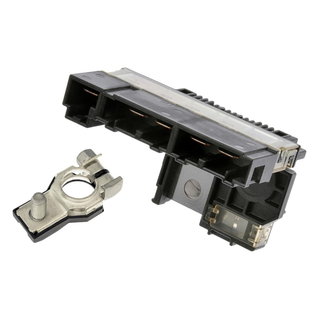 KarParts360 For Nissan Altima 2007-2018 Battery Fuse And Terminal Set | Metal Terminal | Black Color | Fusible Link Fuse Type | Plastic Housing Material | 12 VDC Voltage | Replacement For 24380-3JA1A