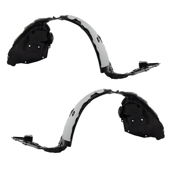 KarParts360 For Nissan Altima 2016 2017 2018 Fender Liner Driver And Passenger Side | Pair | Front | CAPA PP Plastic Injection Molded | Replacement For NI1248150C, NI1249150C | 638439HS0A, 638409HS0A