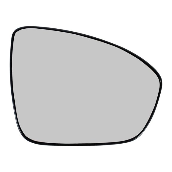 KarParts360 For Nissan Altima 2019 2020 2021 Door Mirror Glass | Plastic, Snap On Attachment | Manual Mirror Adjustment | Chrome Finish | 16 Millimeters Diameter