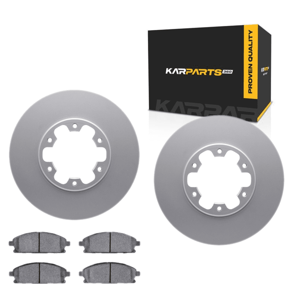 KarParts360 For Nissan D21 1990 91 92 93 1994 Rotors And Brake Pads ...