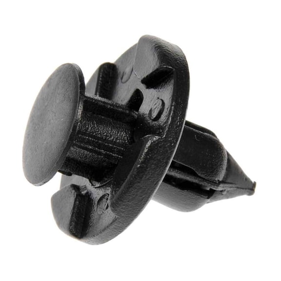 KarParts360 For Nissan GT-R 2009-2021 Multi-Purpose Retainer | Nylon | Black Color | Fender Clips Fastener Type | 20 Millimeters Fastener Head Diameter | Replacement For 1553-09321, 1553-09321BK