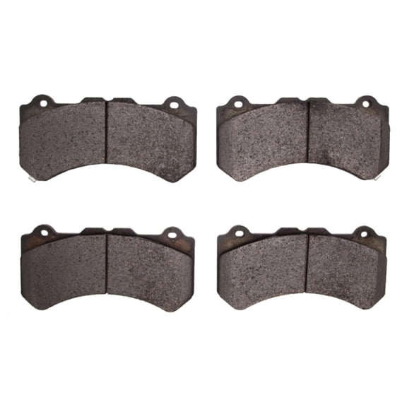 KarParts360 For Nissan GT-R 2023 2024 Disc Brake Pads | Low Metallic Friction | Mechanical Pad Wear Sensor | 189.7 Millimeters / 7.47 Inches Inner and Outer Pad Width