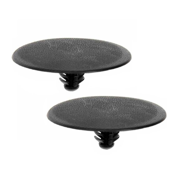 KarParts360 For Nissan Maxima 1998 99 00 01 02 2003 Hood Insulation Retainers | Plastic | Black | Round | 0.182 Inches Fastener Hole | 28.34 Millimeters Head Diameter | 0.182 Inches Mount Diameter
