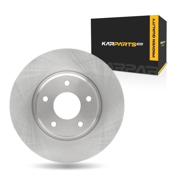 KarParts360 For Nissan Maxima 2002 2003 Disc Brake Rotor Front | Cast Iron | Vented | 68 Millimeters/2.68 Inches Center Hole Diameter | 22 Millimeters/0.87 Inches Discard Thickness | 5 Stud/Lug Hole