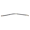 thumbnail image 1 of KarParts360 For Nissan Murano 2003 04 05 06 2007 Brake Hose | Black | Treated Steel | Flexible Hose | Banjo End 1 | 22 Inches Axis 1 Length | Replacement For 46210-CA005, 46210-CA00E, 1 of 5