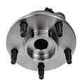 thumbnail image 1 of KarParts360 For Nissan Murano 2003 04 05 06 2007 Wheel Hub and Bearing Front | Steel Material | Sensor Anti Lock Braking System | Male Connector | Triangular Flange Shape | 12413197, 12413217, 1 of 4