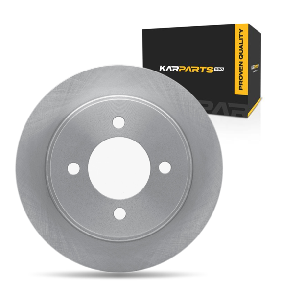 KarParts360 For Nissan NX 1991 1992 1993 Disc Brake Rotor | 7 Millimeters / 0.28 Inches Nominal Thickness | 234 Millimeters / 9.21 Inches Outside Diameter | 4 Stud/Lug Hole
