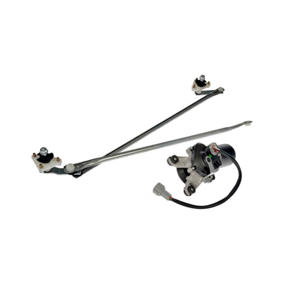 KarParts360 For Nissan Pathfinder 1996-2004 Windshield Wiper Transmission | Plastic/Metal/Rubber Material | Silver Color | Electrical Driver Type | Replacement For 288102W60C, 28841-0W000