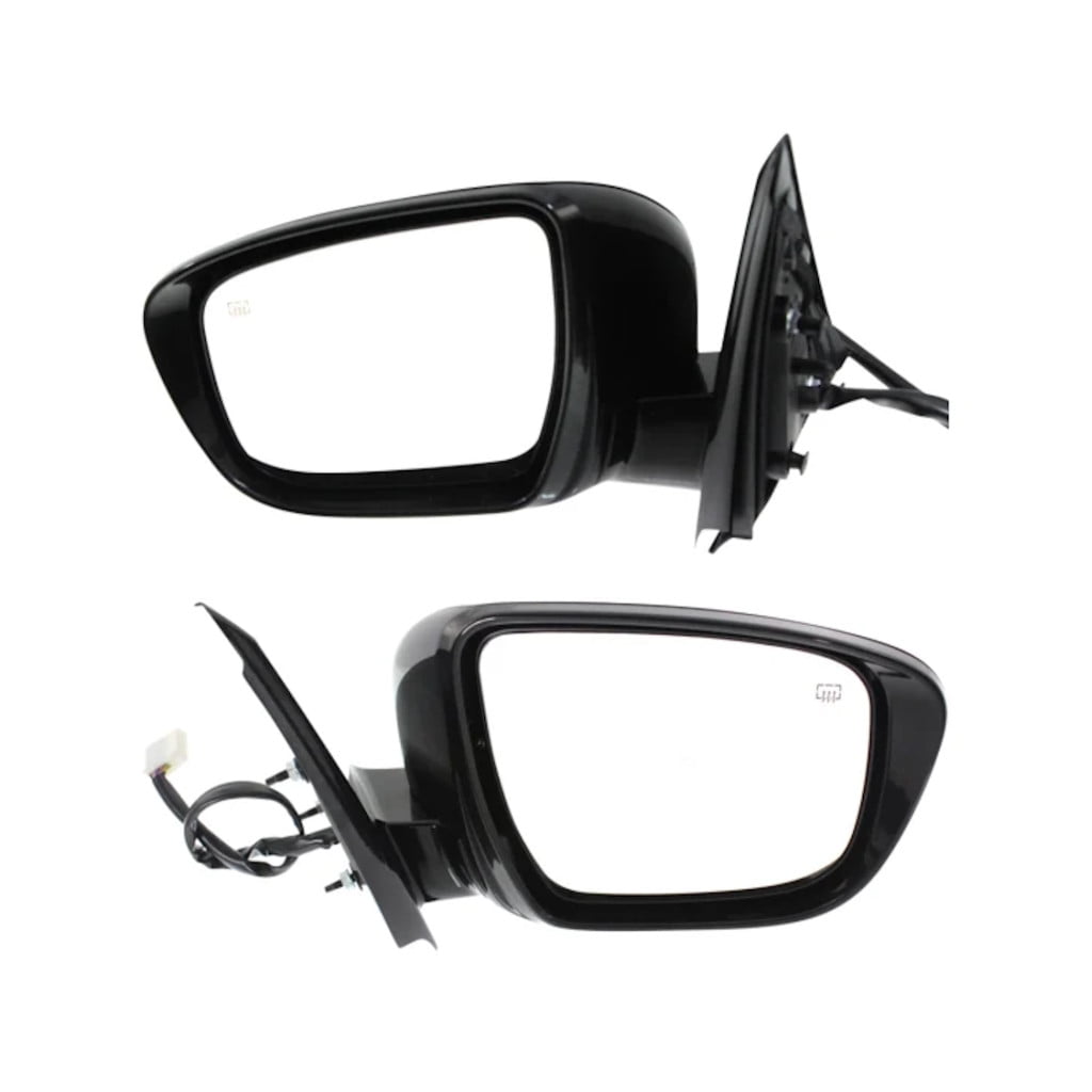 Right Side Power Heated Mirror For 2000-2004 Nissan Pathfinder - Passenger Side, Paintable - View #6