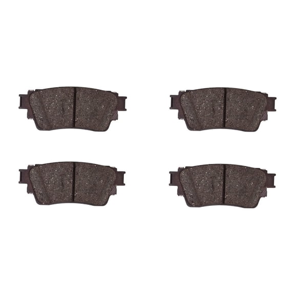 KarParts360 For Nissan Pathfinder 2022 2023 2024 2025 Disc Brake Pads | Mechanical Pad Wear Sensor Type | 42mm/1.65in Outer Pad Height | 42mm/1.65in Inner Height | 103.4mm/4.07in Inner Width