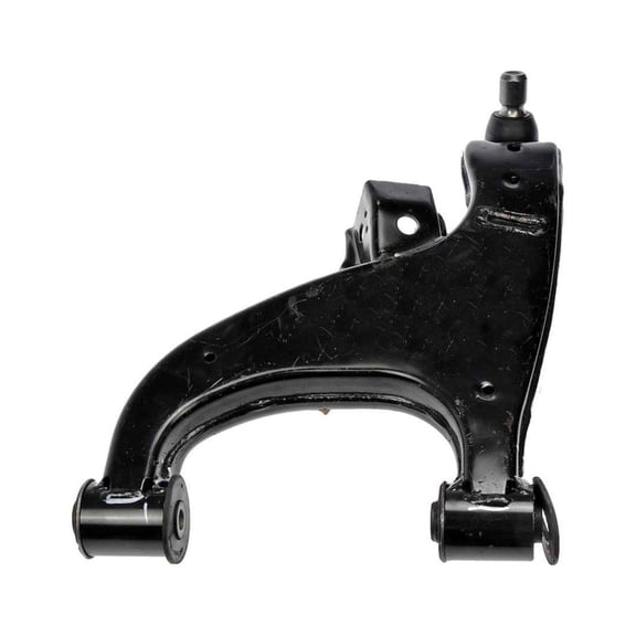 KarParts360 For Nissan Pathfinder Armada 2004 Control Arm And Ball Joint | Rubber Bushing Material | Pinch Ball Joint Stud | Black | Boxed Control Arm | Replacement For 551A1EA500, 551A1ZQ00A