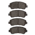 thumbnail image 1 of KarParts360 For Nissan Rogue Select 2014 2015 Disc Brake Pads | Ceramic Friction | Mechanical Pad Wear Sensor | 141.7 Millimeters / 5.58 Inches Inner and Outer Pad Width, 1 of 5
