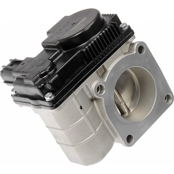 KarParts360 For Nissan Sentra 2003 2004 2005 2006 Throttle Body | Gray, Black Housing | Aluminum Housing | Non-Adjustable | 2.36 inches Bore Diameter | Blade Connector/Terminal Type | 16119-AU003