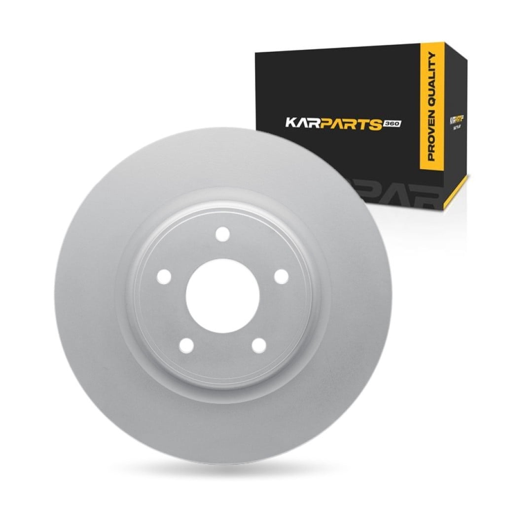 KarParts360 For Nissan Z 2023 2024 2025 Brake Rotor Front | Coated | 5 Stud/Lug Hole | 12.60 Inches Outside Diameter | 1.02 Inches Discard Thickness | 2.68 Inches Center Hole Diameter