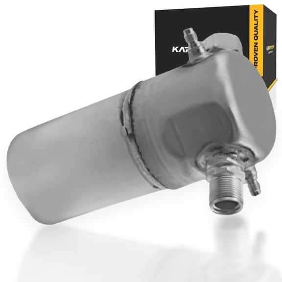 KarParts360 For Oldsmobile Bravada 1991-1994 Air Conditioning Accumulator | Band Mount | Canister | Switch Service Port Included | Replacement For 2724700