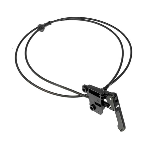 KarParts360 For Oldsmobile Bravada 1996 97 98 99 00 2001 Hood Release Cable | Steel Cable | Plastic Outer | With Handle | Replacement For 15671990, 15732159