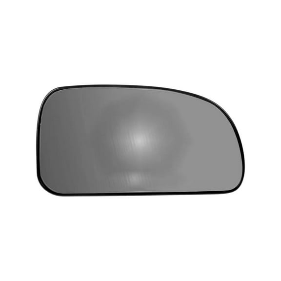 KarParts360 For Oldsmobile Bravada 2002 2003 2004 Door Mirror Glass Passenger Side | Plastic | Clear | Snap On | Heated | Convex Glass | With Backing Plate | Replacement For 88937195, 88980571