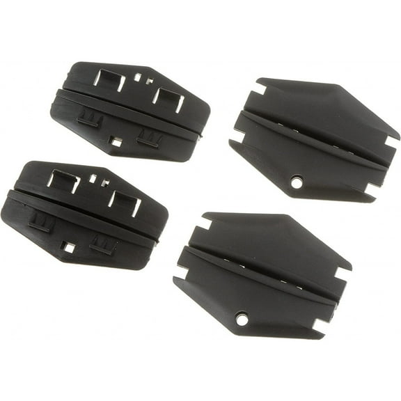 KarParts360 For Oldsmobile Custom Cruiser 1990 Window Guides | 4 Pieces | Made Of Plastic | 0.06 Inches Thickness | Replacement For 10142872, 12338011