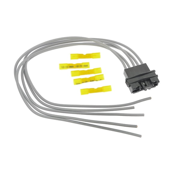 CarLights360 For Oldsmobile Delta 88 1991 Electrical Connector | Plastic | Metal Contact Terminal Material | Blade Terminal | Push On Attachment Method | Rectangle Connector | Replacement For 1208549