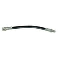 thumbnail image 1 of KarParts360 For Plymouth Colt 1990 Brake Hose | EPDM Rubber | Black | Flexible Hose | Male End 1 | Treated Steel End 1 | 7/16 Inches-24 End 1 Thread Size | Replacement For MB081946, MB238152, 1 of 4