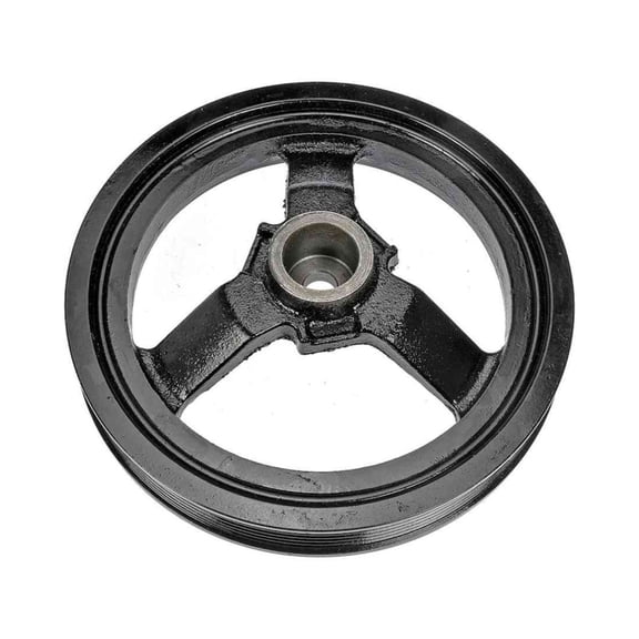KarParts360 For Plymouth Neon 1996 1997 1998 1999 Harmonic Balancer Assembly | Black Color | Serpentine Drive Belt Type | 82.1 Millimeters Depth | 28.2 Millimeters Inside Diameter | For 4792989AA